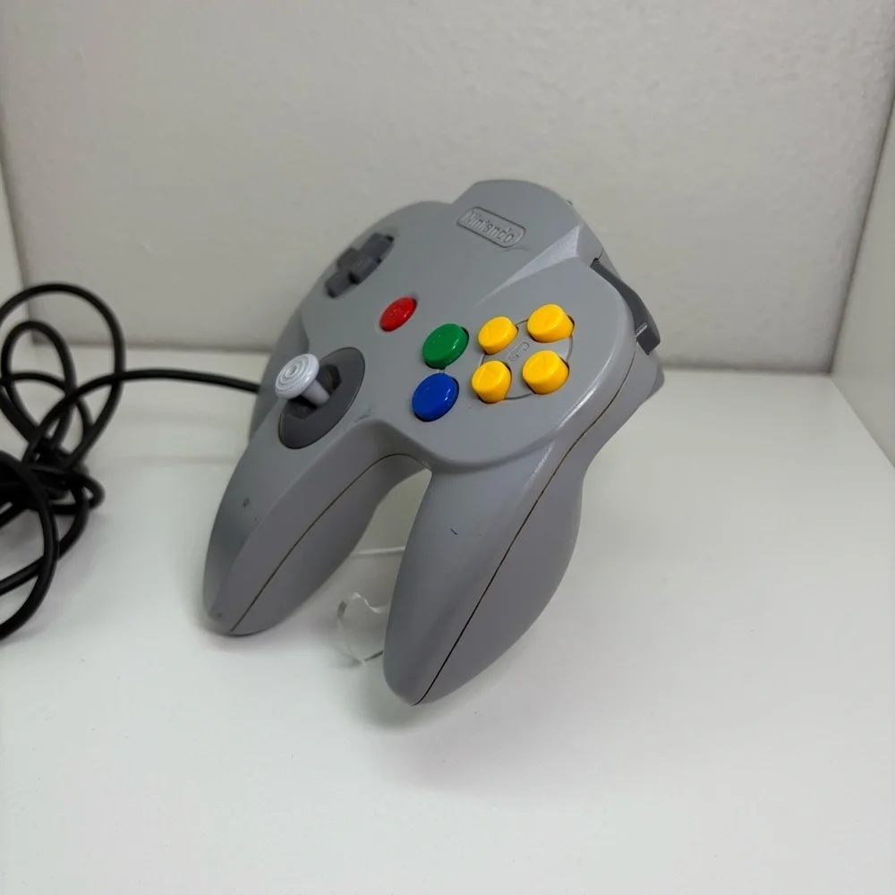 Nintendo N64 Gray Controller Tight Stick OEM Authentic